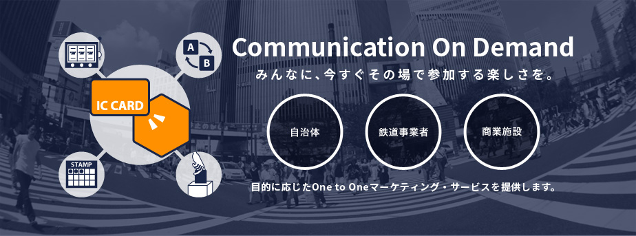 Communication On Demand みんなに、今すぐその場で参加する楽しさを。